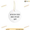 Personalized Boston Terrier Christmas Ornament, Perfect Gift for Boston Terrier Moms