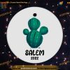 Personalized Cactus Christmas Ornament, Funny Tree Decoration