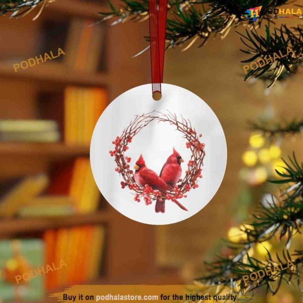 Personalized Cardinal Ornament, Cardinal Christmas Decorations