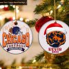 Personalized Chicago Christmas Ornament, Friends Christmas Ornaments