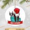 Personalized Christmas Memorial Gift, Boston Terrier Ornament for Dog Lovers
