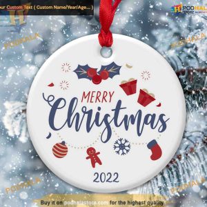 Personalized Christmas Ornament, Family Tree Decoration
