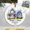 Personalized Christmas Ornament Housewarming and Custom Picture Ornaments