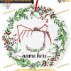 Personalized Crab Spider Christmas Ornament, Funny Tree Decor