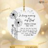 Personalized Dad Remembrance Ornament, Personalized Family Christmas Ornaments