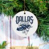 Personalized Dallas Football Christmas Ornament, Friends Christmas Ornaments