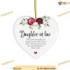 Personalized Daughter-in-Law Christmas Ornament, Custom Family Ornaments