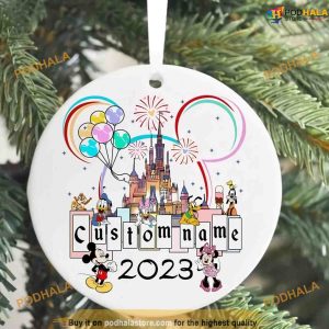 Personalized Disneyland Mickey & Friends Disney Ornaments, Disneyland Christmas Ornaments