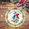 Personalized Donald Duck Ornament, Family Christmas Ornaments