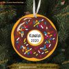 Personalized Donut Christmas Ornament, Family Tree Decoration