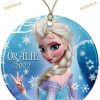 Personalized Elsa Christmas Ornament, Disney World Christmas Ornaments