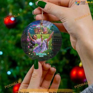 Personalized Encanto Isabella 2023, Disney Christmas Tree Ornaments