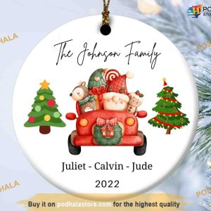 Personalized Family Christmas Ornament, Custom Family Ornaments