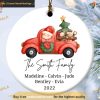 Personalized Family Christmas Ornament, Family Tree Decoration