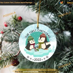 Personalized Family Christmas Ornament Keepsake 2023, First Christmas Ornament