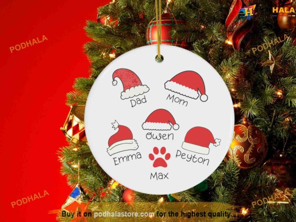 Personalized Family Ornament 2023, Funny Christmas Ornaments