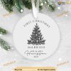 Personalized First Christmas Married 2023, First Christmas Together Ornament