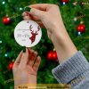 Personalized First Christmas Married Ornament, First Year as Mr. and Mrs.
