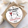 Personalized First Christmas Together 2023, Anniversary Christmas Ornament