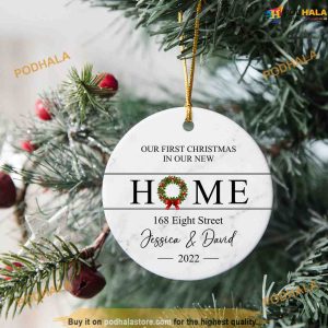 Personalized First Christmas in Our New Home 2023, New Home Christmas Keepsake
