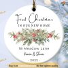 Personalized First Christmas in Our New Home 2023, New Home Christmas Ornaments