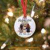 Personalized Friends Christmas Ornament, Best Friend Xmas Ornament