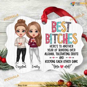 Personalized Friends Ornament, Christmas Ornaments For A Friend