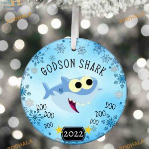 Personalized Godson Ornament, Family Christmas Tree Ornaments