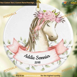 Personalized Horse Christmas Ornament, Friends Christmas Ornaments
