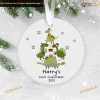 Personalized Keepsake Baby's First Christmas Ceramic Decoration