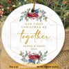 Personalized Keepsake, First Christmas Together