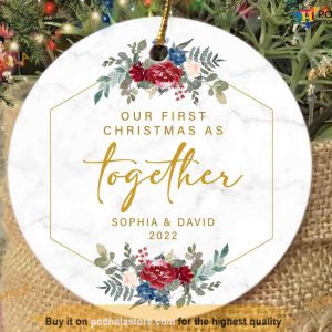 Personalized Keepsake, First Christmas Together