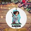 Personalized Leia Organa Star Wars Ornament, Family Christmas Decoration