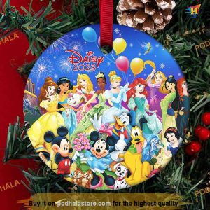 Personalized Magic Kingdom Disney Christmas Ornament, Disney Christmas Tree Decor