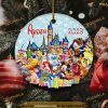 Personalized Magic Kingdom Disneyworld Christmas Ornament, Mickey Mouse Ornaments