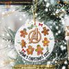 Personalized Marvel Ornament, Personalized Family Christmas Ornaments