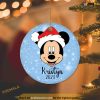 Personalized Mickey 2023 Disney Christmas Ornament, Disney Christmas Ornaments