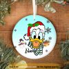 Personalized Mickey And Minnie Ceramic, Disneyland Christmas Ornaments