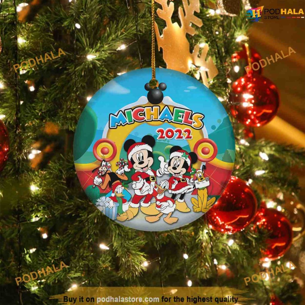 Personalized Mickey Clubhouse, Disney Christmas Tree Decor Podhalastore