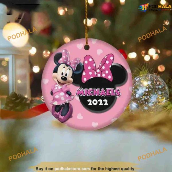 Personalized Mickey Mouse Disney Christmas Ceramic, Disney Christmas Tree Decor