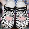 Personalized Moody Cow Clog Cow Print Crocs Shoes
