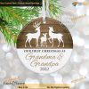 Personalized New Grandparents Pregnancy Announcement, Special Ornament