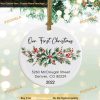 Personalized New Home Christmas Ornament Gift 2023, Great Gift For Christmas Ornament