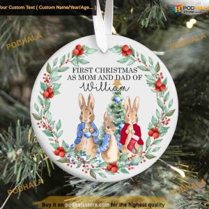 Personalized New Parents Keepsake Ornament, Funny Christmas Ornament Gift Ideas
