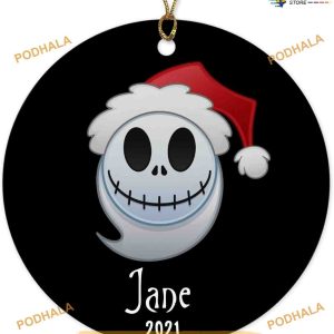 Personalized Nightmare Before Christmas 2023 Disney Ornament, Disney Christmas Ornaments