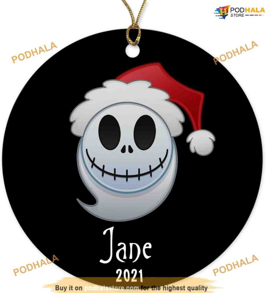 Personalized Nightmare Before Christmas 2023 Disney Ornament, Disney ...