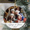 Personalized Photo Ornament Custom Picture, In Memory, Unique Ceramic Ornaments