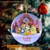 Personalized Princess Friend Christmas Ornament, Family Tree Decoration