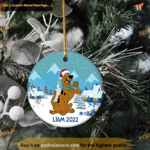 Personalized Scooby Doo Ornament, Funny Christmas Ornaments
