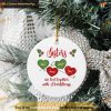 Personalized Sisters Ornament, Family Tree Decoration